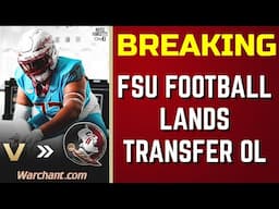 BREAKING: FSU Football lands Transfer OL Joshua Raymond | FSU Transfer Portal | Warchant TV #FSU