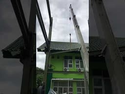 Erection balok induk WF 500 dan 250 🏗️