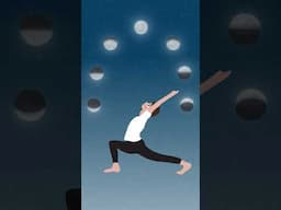 Moon Salutation (Chandra Namaskar) for kids #yogaguppy #yogaforkids #yogaposes #yoga