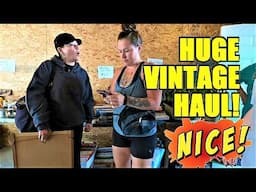 Ep648:  RARE Pyrex & Other Vintage MCM Garage Sale Finds!  😮😮  Vintage Haul!!!