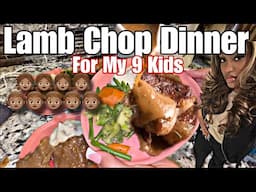 SMOTHERED LAMB CHOPS FOR MY 9 KIDS
