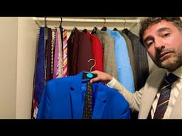 ASMR: Exploring Elegant Jackets with Ties to Match
