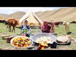 Shepherd life | Shepherd Mother Cooking Village Style Food | Village Life in Afghanistan