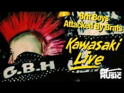 GBH | Kawasaki Live: Brit Boys + Attacked By Brats | Part 1 | 80s UK Punk Music | Rock n Roll Japan