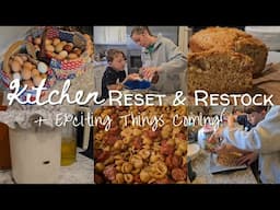 Southern Kitchen Reset & Restock | Where Have I Been? | Exciting Announcement!