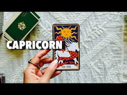 CAPRICORN "This Message Can't Be Missed! Unexpected Changes Coming!"