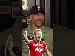 Why Nemanja Vidic and Patrice Evra had to be pulled apart 😯 #football #podcast