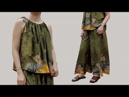 ✅ Make your own simple and beautiful clothes at home