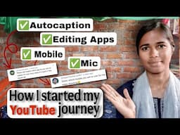 How I started with zero knowledge 🤔😜How to start YouTube journey 🤗