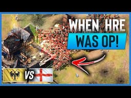 Who remembers when HRE was UNSTOPPABLE in Nomad? Age of Empires 4