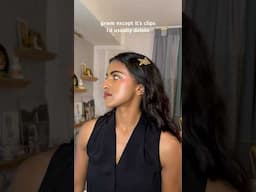 a little #grwm bts 🤭 #grwmmakeup #grwmforschool #behindthescene