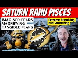 Saturn Rahu in Pisces - Imagined Fears magnifying Tangible Fears - Dissolving and Building