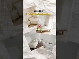 Ep:1 📚Book Room transformation✨ #bookbites #booktok #books #bookroom #library #indianreaders #book
