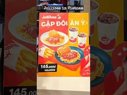 Jollibee in Vietnam #jollibee #hanoivietnam #vietnam