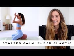 One of Those Days | honest vlog, yoga, meditation & mini meltdowns