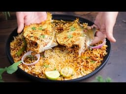 Hyderabadi Style Fish Biryani | Weekend Special Fish Biryani | Recipe | हैदराबादी स्टाइल फिश बिरयानी
