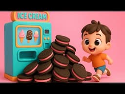 Black & Pink Oreo Vending Machine + MORE Nursery Rhymes & Kids Songs