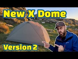 New Version 2 X Dome fly  @durstongear  #xdome #durston #ultralight #worldslightestfreestandingtent