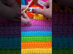 Crochet 3 Rows #shorts