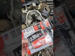 JB weld fixes everything..... #automobile #mechanic