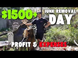 Making A $1000 Profit in 6 Hours - Junk Removal Vlog!
