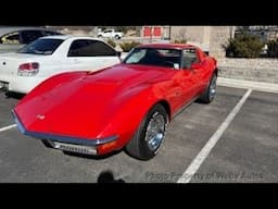 Consignor Submitted ~ 1970 Chevrolet Corvette Stingray For Sale