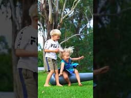 Total wipeout #physicaleducation #kindergarten #coordination #physed