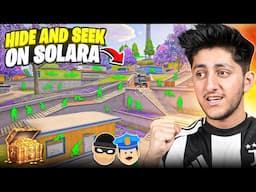 Playing Hide and Seek On Solara Map 😂 New Crazy Places Can I Find All Of Them? - Free Fire