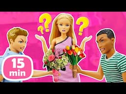 💕 Barbie va al bar con gli amici: che sorpresa la aspetta? Giochi con le bambole per bambine