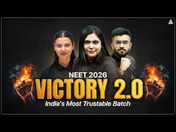 NEET 2026 Victory 2.0 with Team GNT of Adda247 India's Most Trusted NEET Batch