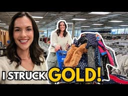 My Cart Was So FULL People Were STARING! Come Thrift With Me at Goodwill Sell Online eBay & Poshmark