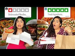 0 Star vs 5 Star Food Challenge for 24 hours GONE WRONG! #thakursisters