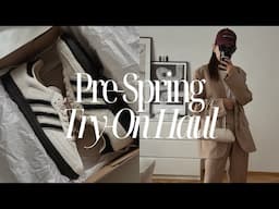 PRE-SPRING TRY-ON HAUL | GOELIA, Hermès, COS, Arket, Massimo Dutti, Levis, Dragon Diffusion, Adidas