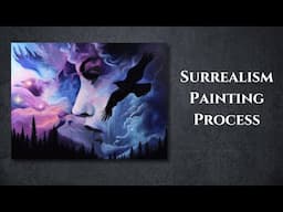 Surrealism Art//Oil Painting Process