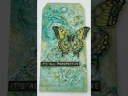 Distress Crackle Paste Tag by Suzy Heinz