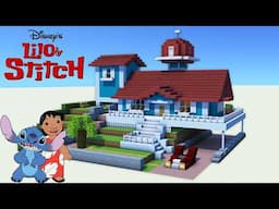 How to Build Lilo & Stitch’s House in Minecraft | Disney Build Tutorial "Lilo & Stitch"