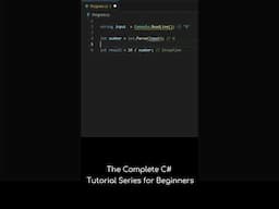 Null Pointer Exception | C# Complete Course