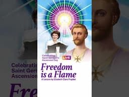 🔥Freedom is a Flame | Saint Germain's | Ascension Day #violetflame #ascendedmasters #soulliberation