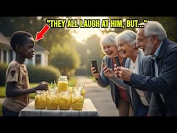 Racist Neighbors Laugh at Poor Black Boy for Selling Lemonade — Months Later, This Happen