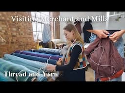 A little trip to Merchant and Mills in Rye, and sewing the Francli Daypack