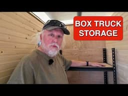 Building Storage Solutions in Our DIY Box Truck Camper