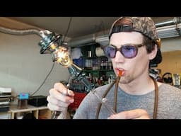 How To Make a Heady Dab Rig with Glass Artist T Schmitty