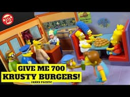 2025 KRUSTY BURGER PLAYSET | 2.5in The Simpsons | Jakks Pacific