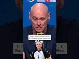 “I’ve known Scott Foster for 30 years. He’s a great official.” #shorts