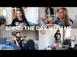 let's have a catchup up and a lil try on haul | SPEND THE DAY WITH ME