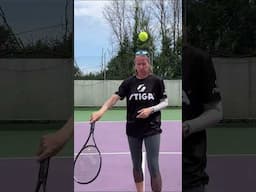This is a great drill for your #tennisserve pronation!