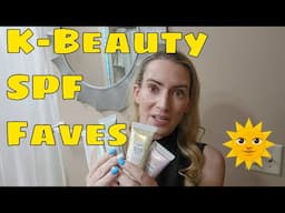 My Top K-Beauty Sunscreen Favorites 😎🌞  Korean SPF's I Use the Most