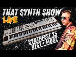 ARTURIA POLYBRUTE 12 IS STILL KING // SYNTHFEST 25// UFC 1 PROMOS | THAT SYNTH SHOW LIVE