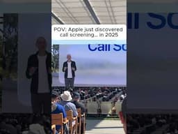 Apple Invents a 2018 Google Feature 😅📱 #wwdc25 #apple #google