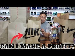 Nike Adidas & New Balance Outlet Sneaker Haul! Failed Reseller?